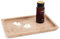 Radicaln Verona Plateau de service rectangulaire en marbre fait à la main pour fruits, collations, comptoir de cuisine, salle de bain, décoration d'intérieur et table de salle à manger 30,5 cm