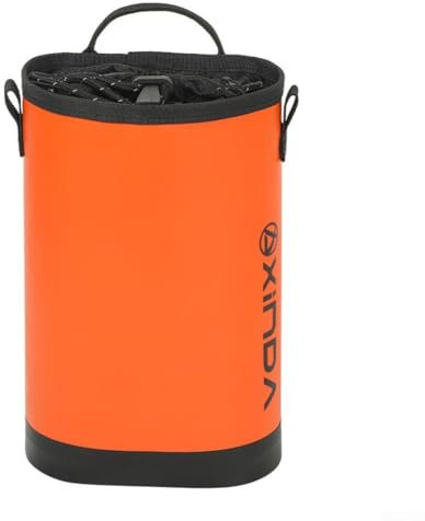 Besttoolifes Arbor Rope Storage Bag - Rock And Tree Climbing Equipment, Arborist Gear, Bucket Style Backpack, Waterproof Nylon Material, Outdoor Equipment(Orange)