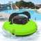 IYUESQ Pulitore Automatico per Piscine Senza Fili, Robot aspirapolvere Intelligente, autonomia di 90 Minuti, per Piscine Fino a 1000 Piedi Quadrati, Verde
