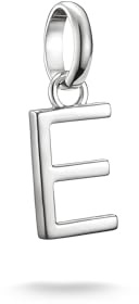 Thomas Sabo Charm Club Connect Charm Pendant Letter Recycled 925 Silver