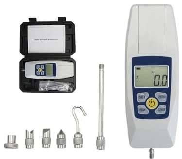 Mini dinamometro digitale con misuratore di push & pull for prove trazione e compressione Semplice e conveniente(5N)