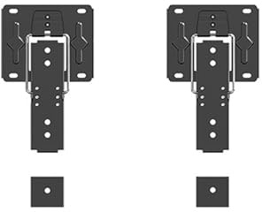 Compatible for Hisense Ultra Thin Art Wallpaper TV Wall Mount Bracket for 40-100 Inch LCD Screens, Steel Wall Support