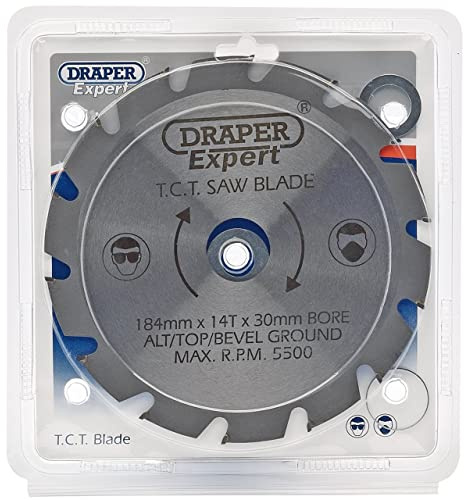 Draper 09497 TCT Nail Cutting Blade 184 x 30mm 14-Tooth