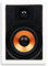 Micca M-6S 2-Way in-Wall Speaker, 7.3(W) by 10.7(H) Cutout, Home Theater, Whole House Audio, Indoor or Covered Outdoor, 6.5 Woofer, 1 Tweeter, White, Paintable, Each
