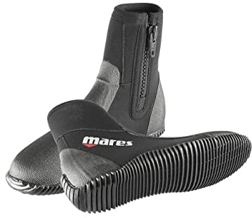 Mares Erwachsene Dive Boot Classic NG 5 mm Füßling, Black/Grey, Gr. 38 EU (6)