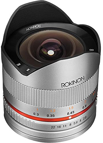 ROKINON 8 mm F2.8 Série 2 Objectif fisheye pour Appareil Photo Sony E