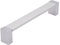 SIRO Möbelgriff Adendorf, Modern, Aluminium - Kunststoff silber natur matt galvanisiert chrom glänzend, 172 mm x 30 mm x 21 mm, LA 160 mm, 2156-172AL1G1