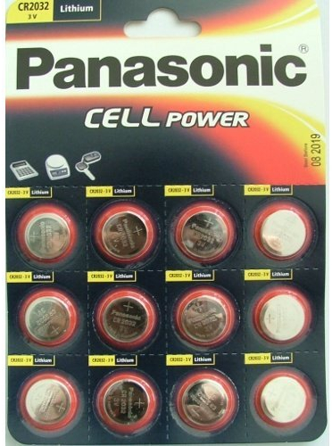 Panasonic Batteria al litio CR-2032 (confezione da 24)