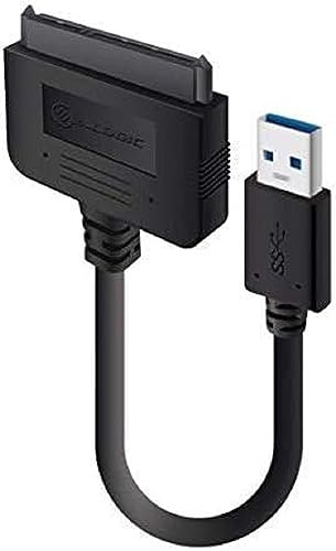 ALOGIC USB-A 3.0 zu SATA Adapterkabel für 2,5 ”Festplatte; Kompatibel mit allen gängigen Betriebssystemen