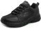 Skechers Oak Canyon Redwick Herren Trainer, Black Leather Synthetic Textile Black Trim, 39 EU
