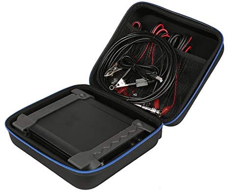 Walfront - Oscilloscopio USB 1008C a 8 canali, funzione diagnostica automobilistica virtuale con interfaccia USB 2.0, generatore di segnale DAQ con custodia portatile
