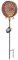 Esotec Solar Gartenstecker Ornament Style, Akku, LED Stecklampe, Ornament, Solarlaterne, Gartenstecklicht, Solarlichter, kupferfarben, metall, IP44, außen, outdoor, H=74,5cm, 102367