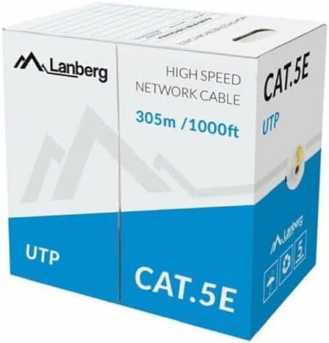Lanberg Cable utp Cat.5e 305m Wire cca Yellow