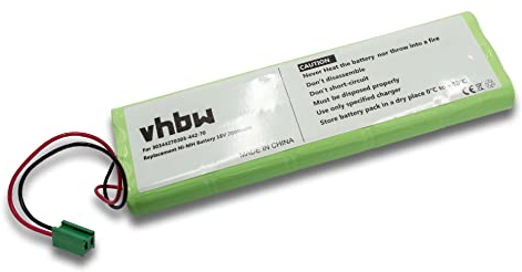 vhbw 1x Akku kompatibel mit GE Defibrillator MAC 1200ST Medizintechnik (2000 mAh, 18 V, NiMH)