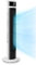 KLARSTEIN Icetower Smart Fan - ventilateur sur pied, 45 watts, affichage numérique, avec télécommande, minuterie 24 h, 3 modes de vent, 100 m³/h, connexion WiFi - blanc