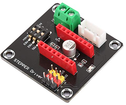 Schrittmotortreiber, Erweiterungskarte DRV8825/A4988, kleine Größe, Steuermodul für 3D-Drucker, stabiles Modul, Erweiterungskarte für 42 Schrittmotoren, 3D-Drucker und Basteln