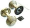 Home Supplies Direct Antique Solid Brass Door Knobs Victorian Queen Anne Reeded Beehive Pull Handles Mortice Lever