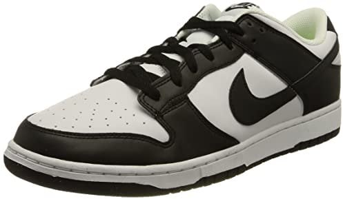 Nike Damen Dunk Low Sneaker, Weiß Schwarz, 40.5 EU