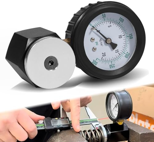 Camoo 66835 Mini-Ventilfedertester, Ventilfederdruckmessgerät, Motorfederdruckmessgerät, Instrument, 136 kg, Schritte, 2,3 kg
