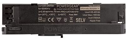 Universal 3-Phasen Adapter inkl Stromquelle dimmbar 30W 700mA (B)