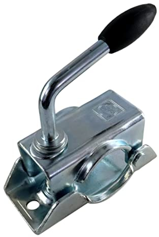 Winterhoff Klemmhalter Klemmschelle Stützradhalter - Rohr Ø48mm - 105mm Lochabstand für Stützrad Stütze Anhänger Trailer Caravan. Winterhoff durch Alko übernommen, Daher auch Alko