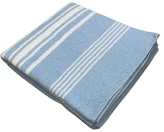 Purpura Home Manta 220x240 cm Mallorquina Azul | Algodón | 220x240 cm | Referencia Mallorquina | Color Azul | Tacto suave y cálido | Lavable a máquina | Hogar y hostelería
