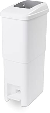 Proandre - Compresero de Baño | Unidad Higiénica Femenina con Tapa de Acero Inoxidable | Ideal para Baños Públicos y Privado