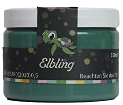 Caleo Color Lehmfarbe ELBLING 0,15 Liter - ökologische Wandfarbe für Wohnzimmer und Co. - hoch deckend, tropffrei, geruchsneutral