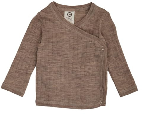 müsli Wickeljacke aus Merinowolle