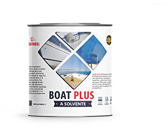 VERNICE PER BARCHE - SMALTO PER IMBARCAZIONI -LUCIDO (2KG, BLU)