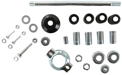 Motorlager, Schwingenlager Set für Simson S50, S51, S53, S70, S83, Polyamid Lagerbuchse, Buchse Gummi