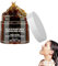 Marokko Schwarze Seife mit Arganöl und Rose,Morocco Black Soap, Afrikanische Seife,Hergestellt aus Natürlichen Inhaltsstoffen,Schwarze Seife Körper Peeling Seife,Schwarzer Seife-Peeling Duschgel (1PC)