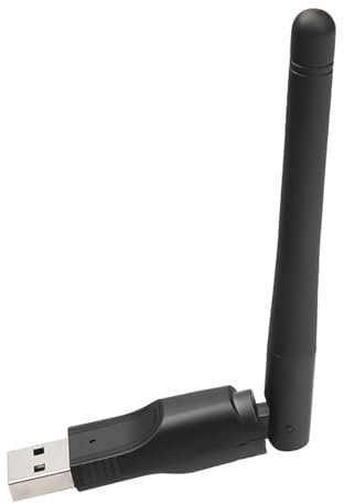 Scheda di rete USB - Wireless antenna WiFi 2dB | Dongle USB Wifi, scheda di rete USB antenna WiFi wireless 2db, adattatore Wifi, antenna ad alto guadagno, adattatore wireless per adattatori di rete