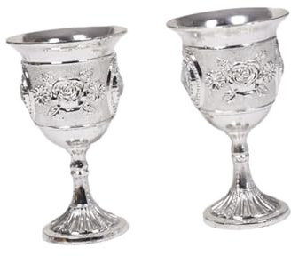 CRILSTYLEO Wine Goblet Wine Chalice Liqueur Goblet Vintage Water Glasses Vintage Goblets Gold Chalice Wine Glasses Gold Goblet Whiskey Goblet Old Fashion Glasses for Cocktails Goblet