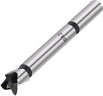 Forstner Drill Bit 1Pc 6mm-85mm Forstner Woodworking Tools Hole Saw Hinge Boring Drill Bits Round Shank High Carbon Steel Cutter(12mm)