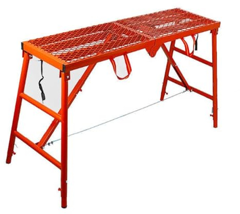 ENWYTE Gerüste Arbeitsplattform Trittleiter Höhenverstellbar Multifunktional Zusammenklappbar Zum Waschen Von Fahrzeugen Reinigen Von Fenstern Wartungsarbeiten Gerüstturmleiter(180x40)