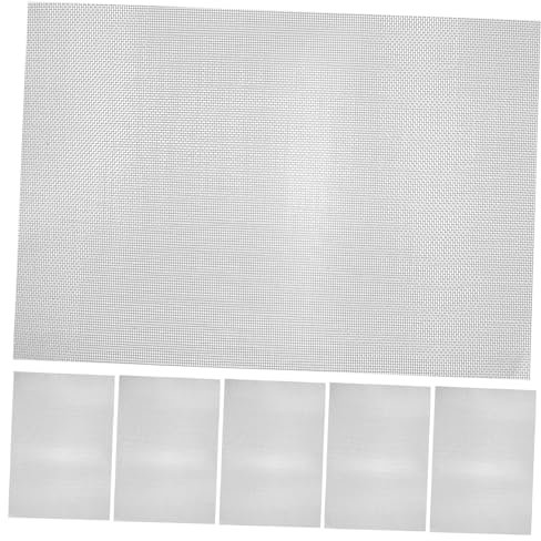 DOITOOL Stainless Steel Mesh Screen 6 Pieces 12x8 Inches Rust Resistant Metal Mesh for DIY Garden Ventilation Window Screening