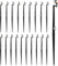 Hydrogarden Lot de 20 Arroseur 360º montés Micro - arroseur Rotatif à 360 degrés de Type Gavec Piquet 50 cm pour arrosage agricole et Jardinage
