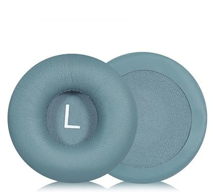 Cuscinetti auricolari compatibili con cuffie Philips TAH4205/TAH4105, in pelle proteica, TAH4205/TAH4105, cuscinetti di ricambio, blu