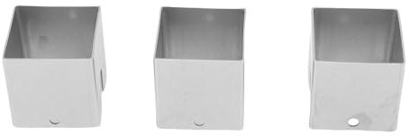 OVAQUIXI Feuerfeste Wärmezeltzeltzelte Diffusoren für Gasgrill 3pcs, Edelstahl Universal Feuerplatte