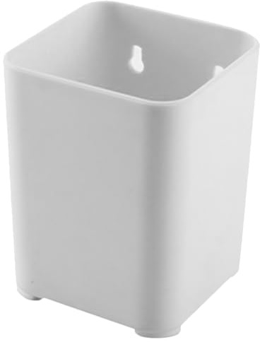 iplusmile Porte-Crayon Mural Adhésif Porte Stylo Multifonction Organisateur De Bureau Sans Perçage Pour Papeterie Maquillage Chambre Étude Et Bureau 4.13 X 3.35 X 3.19 in