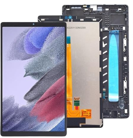 LDGSUPH Compatible For Samsung，Galaxy Tab A7 Lite SM-T220(Wifi) SM-T225(LET) Table PC 8.7inch LCD Screen Display Digitizer Assembly(T220Black With Frame)