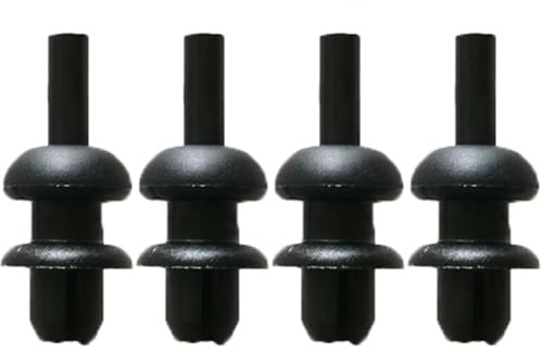Hutablage Gurt Kompatibel Mit VW, Für Golf, Für Polo, 4 Stück, Hinterer Kofferraum, Hutablage, Kordel, Schnur, Clips, Montagehaken, Halterung, OEM: 699218