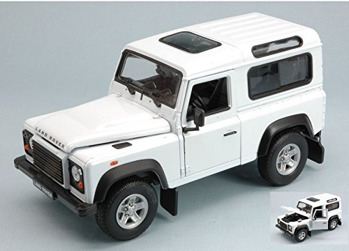 Land Rover Defender, Weiss, Modellauto, Fertigmodell, Welly 1:24