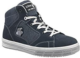 Upower - Chaussures de sécurité Hautes légères Caravan - Environnements secs - S1P SRC 42 - Bleu Foncé