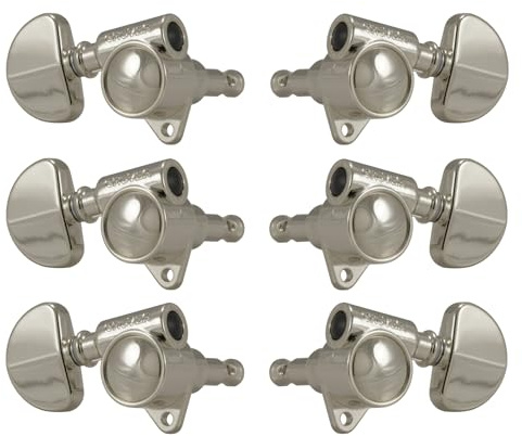 Grover Original Milk Bottle Style Rotomatic Tuners - 3+3 - Nickel