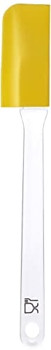 Silikomart | Spatule en Silicone, Couleur Jaune, Dimensions 10 x 30 x 225 mm