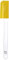 silikomart Spatula with Plastic Handle Silicone 245 MM, Yellow, 1 x 3 x 22.5 cm
