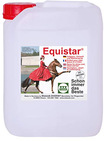 Equistar Kanister, 2000ml 2 Liter | Equistar Fellglanz - Mähnen-und Schweifspray von Stassek