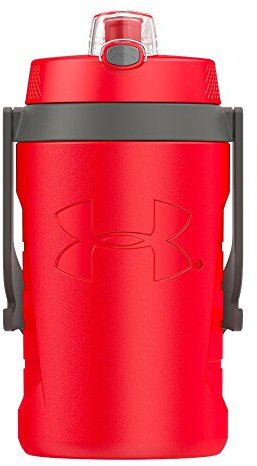Under Armour UP4905RD4 Sideline 64 Ounce Water Jug, Red